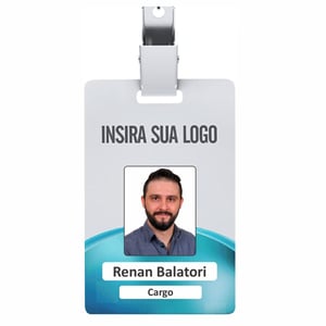 Crachá em PVC