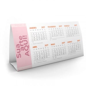 Calendário de mesa