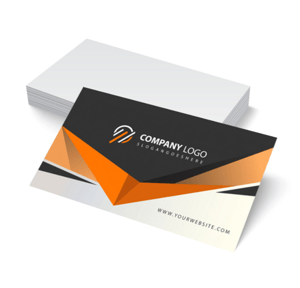Cartão de visita Couchê 250g 9x5cm 4x0  Corte Reto 