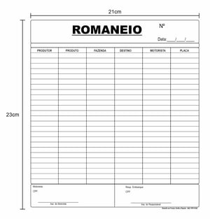 Bloco de notas formato 12 Papel normal 21x23cm impressão off-set Sem verniz Corte Reto 100 folhas cada bloco