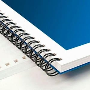 Encadernação com wire-o  A4   Encadernação com wire-o/ duplo anel 