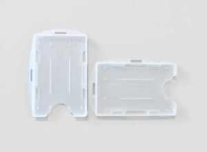 Protetor transparente para crachá PVC     