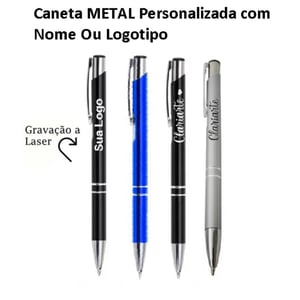 Caneta Metálica   laser   