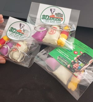 Chaveiros Regionais (acima de 10 peças) PLA/PETG     Impressão 3d