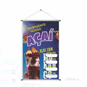 banner prontos tema: Açaí