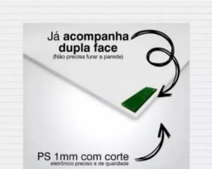 Kit Placas sinalização EM PVC PlP(364) Tema: Proibido Fumar
