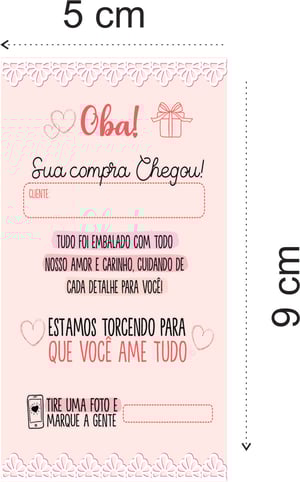 artão de  agradecimento,Tag frases (prontas) tema: Recadinho ao cliente