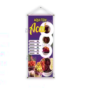 Faixa pronta tema: Açaí