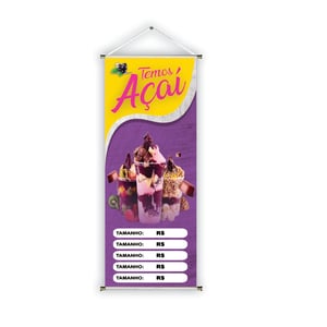 Faixa pronta tema: Açaí