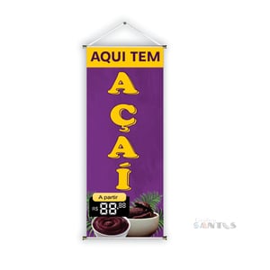 Faixa pronta tema: Açaí