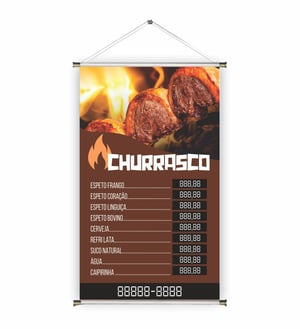 banner prontos modelos variados tema: Espestinho/ Churrasco