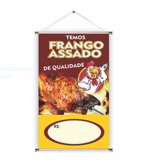 Banner prontos modelos variados tema: Churrascaria / Assados