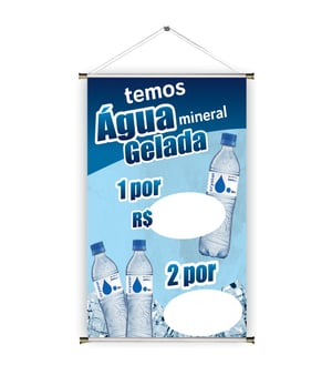 Banner prontos modelos variados tema: Água