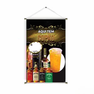 Banner prontos modelos variados tema: Bebidas