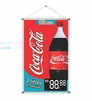 Banner prontos modelos variados tema: Refrigerante/Bebidas