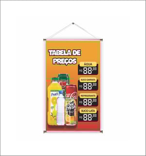Banner prontos modelos variados tema: Distribuidora de bebidas