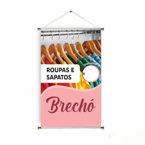 Banner prontos modelos variados tema: Brechó