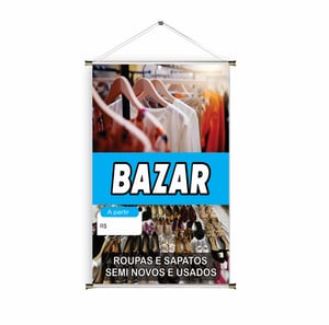 Banner prontos modelos variados tema: Brechó