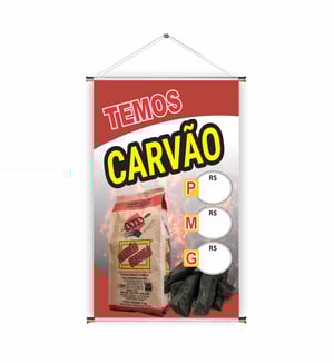 Banner prontos modelos variados tema: Carvão/Gelo