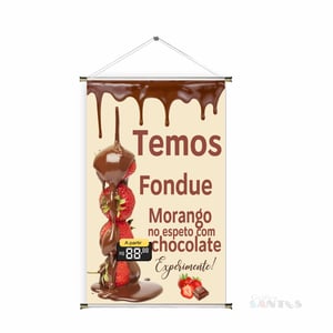 Banner prontos modelos variados tema: Chocolate