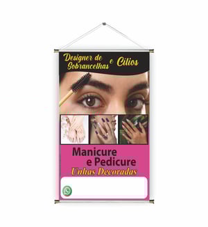 Banner prontos modelos variados tema: Salão de beleza