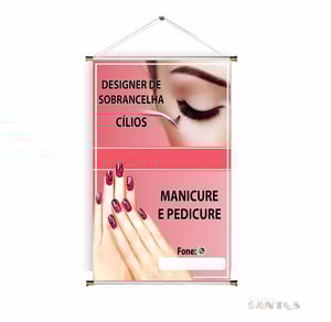 Banner prontos modelos variados tema: Salão de beleza