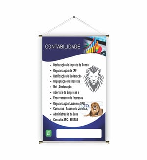 Banner prontos modelos variados tema: Contabilidade