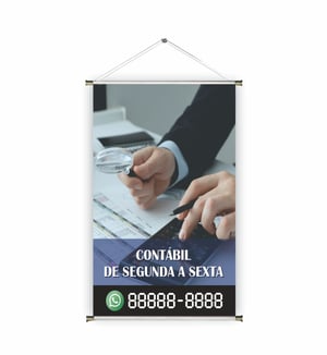 Banner prontos modelos variados tema: Contabilidade