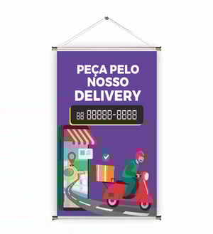 Banner prontos modelos variados tema: Delivery