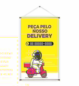 Banner prontos modelos variados tema: Delivery