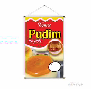 Banner prontos modelos variados tema: Mousse / Salada de fruta