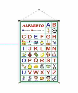 Banner prontos modelos variados tema: Alfabeto