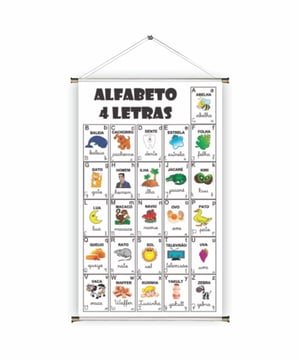 Banner prontos modelos variados tema: Alfabeto