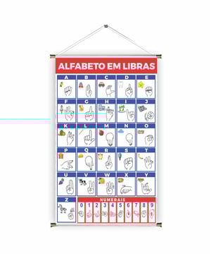 Banner prontos modelos variados tema: Inglês / Libras