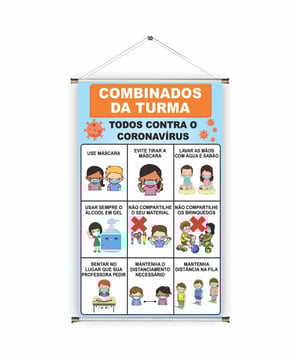 Banner prontos modelos variados tema: Combinados e Regras