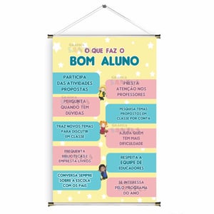 Banner prontos modelos variados tema: Palavras Mágicas / Números romanos