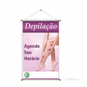 Banner prontos modelos variados tema: Depilação / Massagem