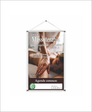 Banner prontos modelos variados tema: Massoterapia