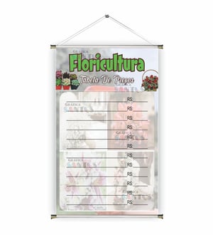 Banner prontos modelos variados tema: Floricultura