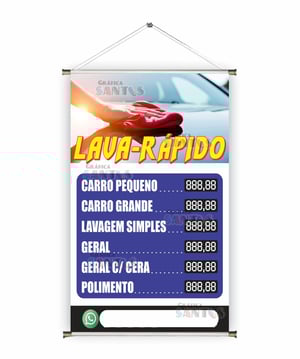 Banner prontos modelos variados tema: Lava Jato