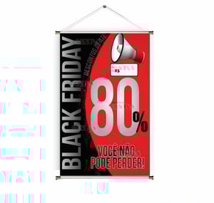 Banner prontos modelos variados tema: Black Friday