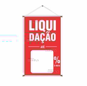 Banner prontos modelos variados tema: Liquidação