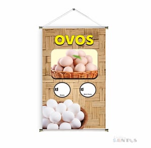 Banner prontos modelos variados tema: Vende-se ovos