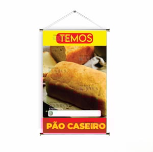 Banner prontos modelos variados tema: Pão caseiro
