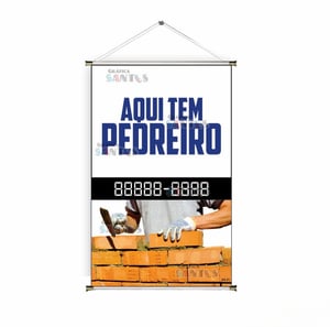 Banner prontos modelos variados tema: Pedreiro