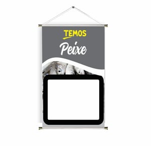 Banner prontos modelos variados tema: Peixe