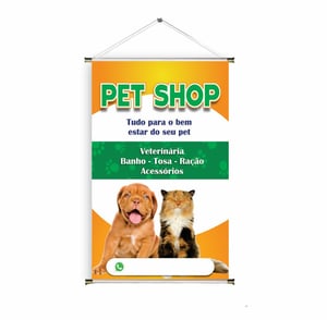 Banner prontos modelos variados tema: Pet Shop