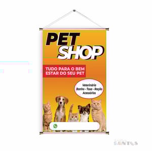 Banner prontos modelos variados tema: Pet Shop