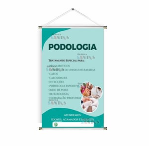 Banner prontos modelos variados tema: Podóloga