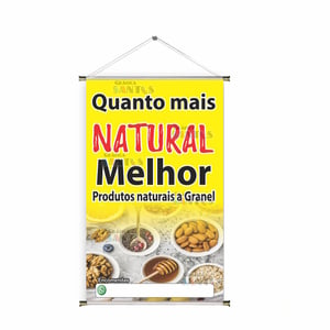 Banner prontos modelos variados tema: Produtos Naturais